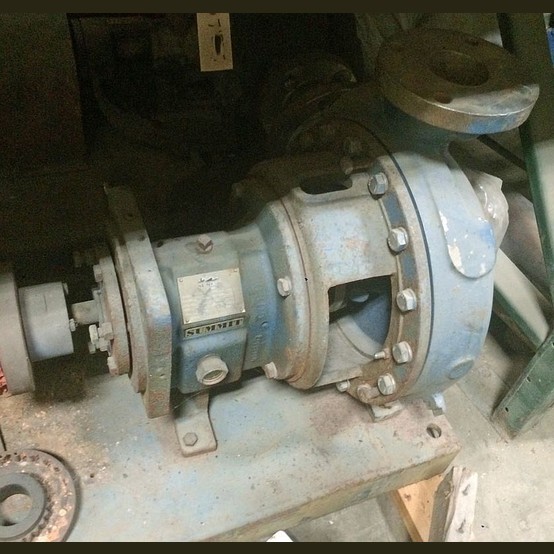Summit #2196, Centrifugal Pump, 3" x 4", 12.25" impeller, 40 HP, 230/460 V., 1760 RPM - Image 1