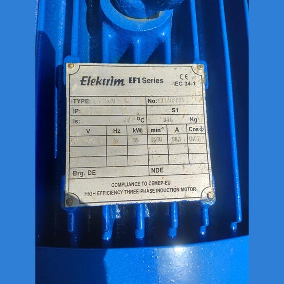 1600 GPM @ 200' TDH Regent Pumps #150-400-B17, Centrifugal Pump, 6" x 8", pontoon mounted, 74 HP, 1480 RPM - Image 5
