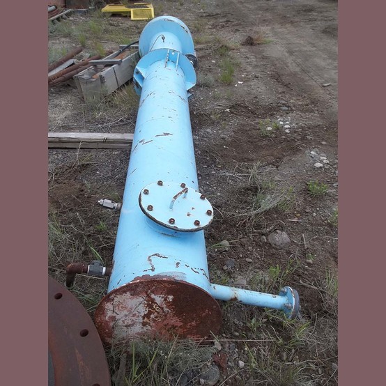 Column Cell Assembly, 16" diameter x 15 Ft. High, Spray Nozzle Assembly, Top Concentrate Launder - Image 2