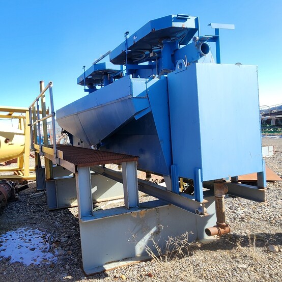 Denver Flotation Cells, (2) Banks of (2) Cells, 10 HP/Bank, 208-230/460 V., 60 Hz, 3 Ph., With Catwalk - Image 1