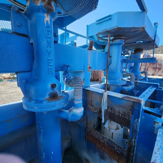 Denver Flotation Cells, (2) Banks of (2) Cells, 10 HP/Bank, 208-230/460 V., 60 Hz, 3 Ph., With Catwalk - Image 4