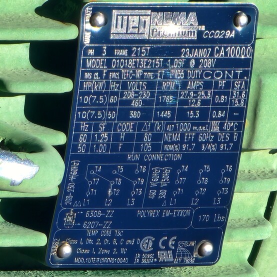 Denver Flotation Cells, (2) Banks of (2) Cells, 10 HP/Bank, 208-230/460 V., 60 Hz, 3 Ph., With Catwalk - Image 8