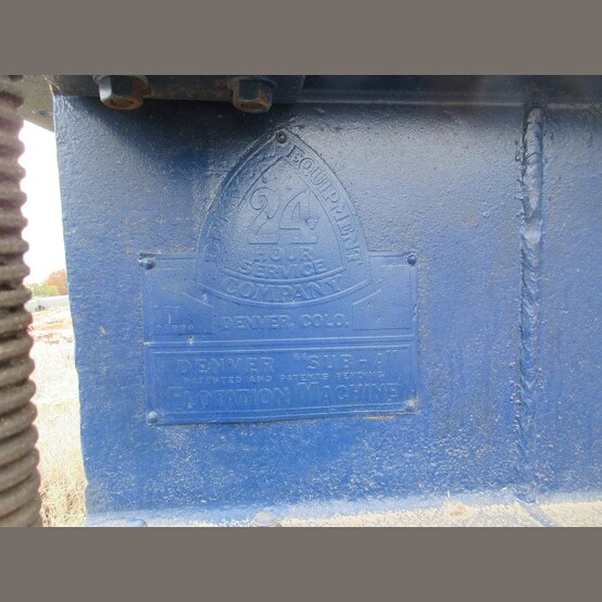 Denver #No. 24, Flotation Cells, Sub-A Style, Bank of 4, 10 HP/2 Cells, 550 V., 1780 RPM, V-Belt Drive - Image 6