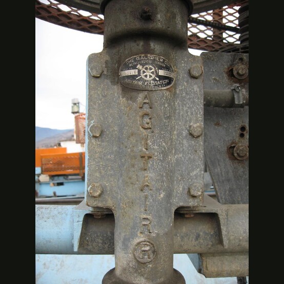 Galigher #No. 24 Agitair, Flotation Cells, Bank of (2), 10 Cu. Ft./Cell, 24" x 24" x 21", 12" Impellers - Image 5