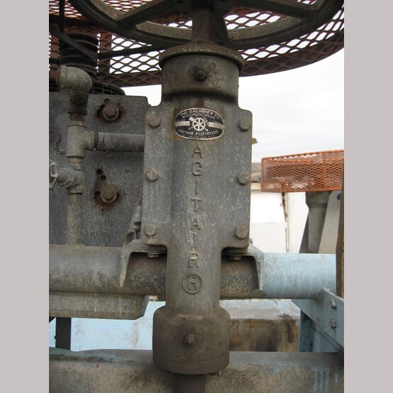 Galigher #No. 24 Agitair, Flotation Cells, Bank of (2), 10 Cu. Ft./Cell, 24" x 24" x 21", 12" Impellers - Image 6