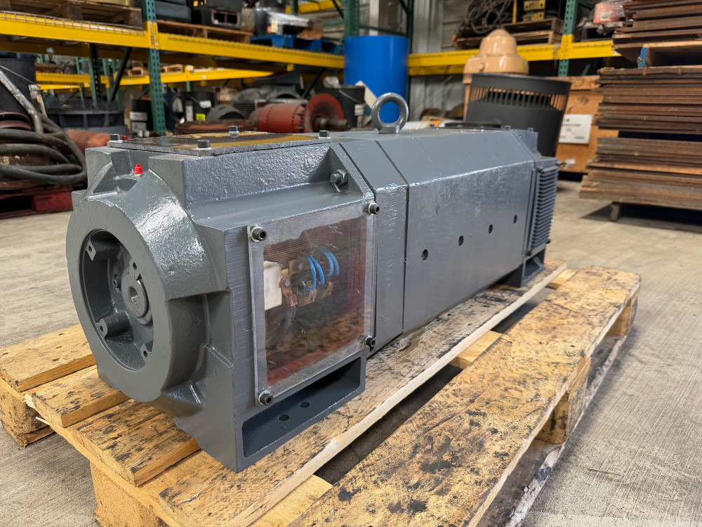 150 HP 1750/2000 RPM Reliance, Frame 2815ATZ, 500 VA, 300 VF, rblt. - Image 2