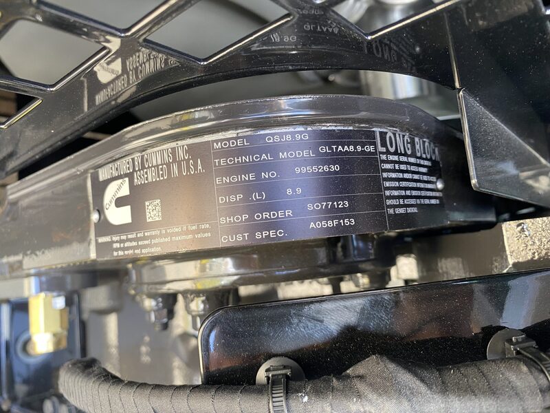 200 KW Cummins #C200N6B, Natural gas generator set, 120/208 Volts, 3-phase, 310 HP @ 1800 RPM, QSJ8.9G-G3 - Image 6