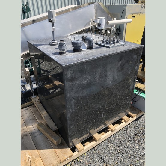 280 Gallon Poly Chemical Tank, 48" x 48" x 48", N - Image 1
