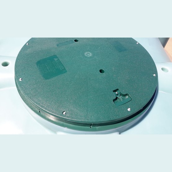 1,250 Gallon Polyethylene Septic Tank, #RKS-1250 LP D/C, Low Profile, Double Chamber, NEW, N - Image 4