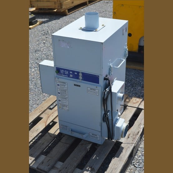 56 cfm Amano #VF-5H, Dust Collector, 0.5 HP - Image 2