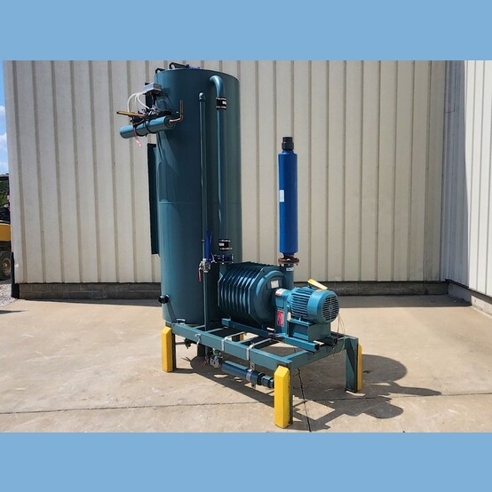 Gardner Denver #TVAC-101, Dust Collector & Exhauster, 9 filter cages - Image 2