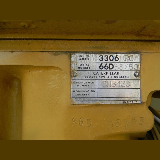 124 KW Caterpillar #3306, Diesel Generator, 480 Volts, 227 HP CAT engine, 1800 RPM, 3PH panel, 6930 hours - Image 9