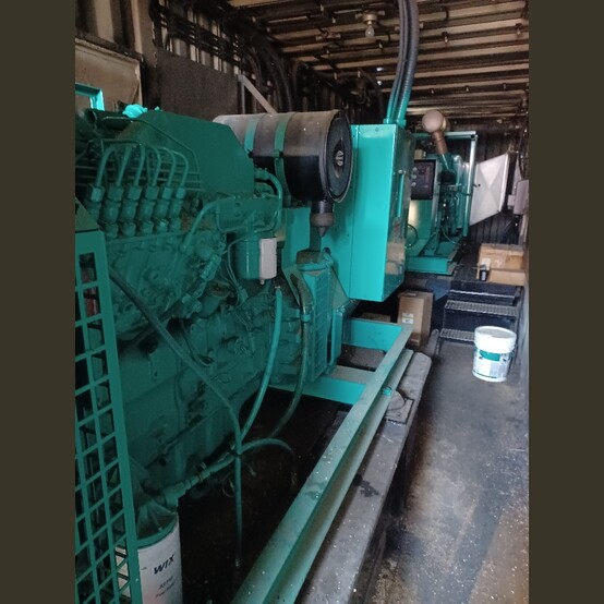 150 KW Cummins #DGFA-4485256, Diesel Generator, voltage selector switch, 252 HP Cummins engine, 1800 RPM - Image 1