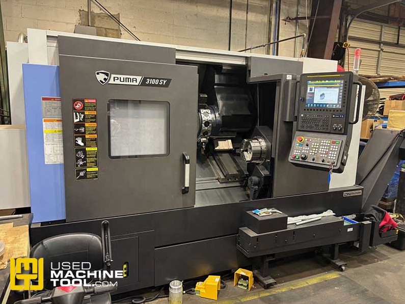 DN Solutions #Puma-3100SY, Multi-Axis CNC Turning Center, 28.3" swing, 16.53" max. turning diameter, 30.11" - Image 1