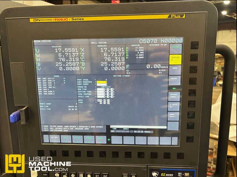 DN Solutions #Puma-3100SY, Multi-Axis CNC Turning Center, 28.3" swing, 16.53" max. turning diameter, 30.11" - Image 4