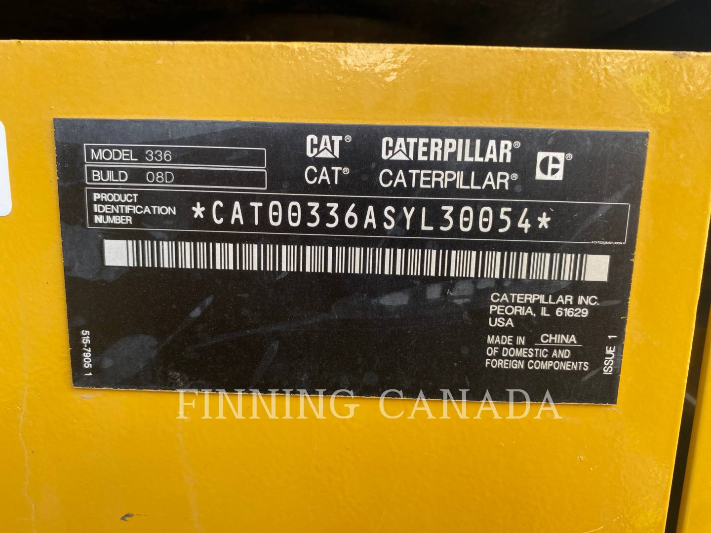 Caterpillar 336-08, 1225 hours, S/N: SYL30054, 2025 - Image 6