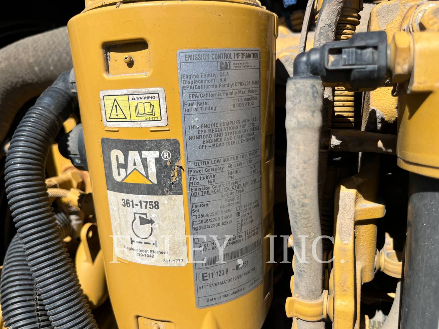 Caterpillar D4K2XL, 2890 hours, S/N: KMM00348, 2013 - Image 8