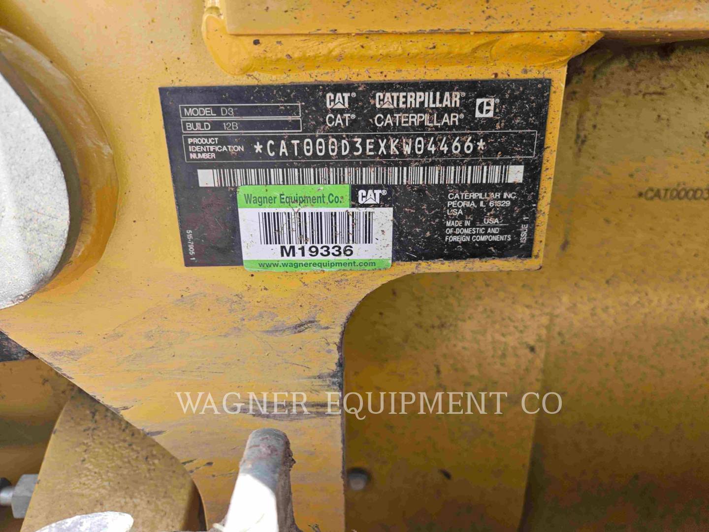 Caterpillar D3, 1170 hours, S/N: XKW04466, 2023 - Image 6