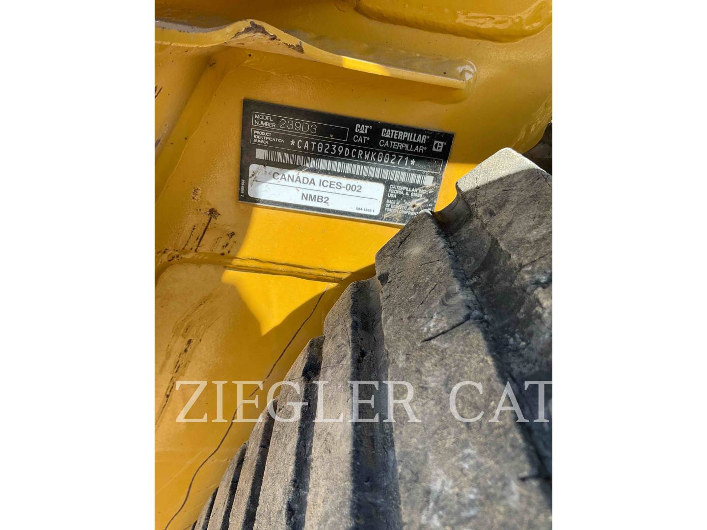 Caterpillar 239D3, 2036 hours, S/N: RWK00271, 2023 - Image 6