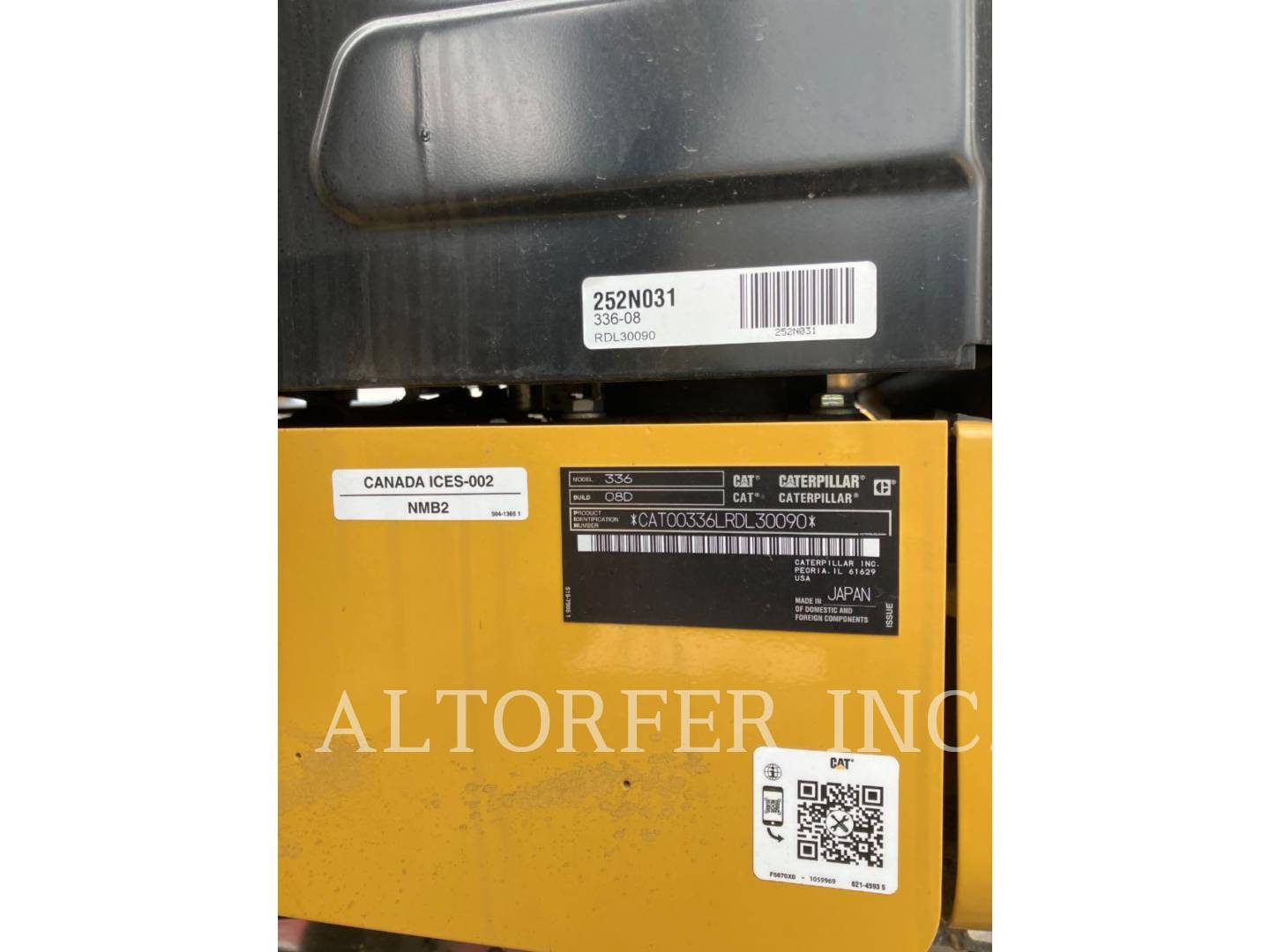 Caterpillar 336-08, 1638 hours, S/N: RDL30090, 2025 - Image 6