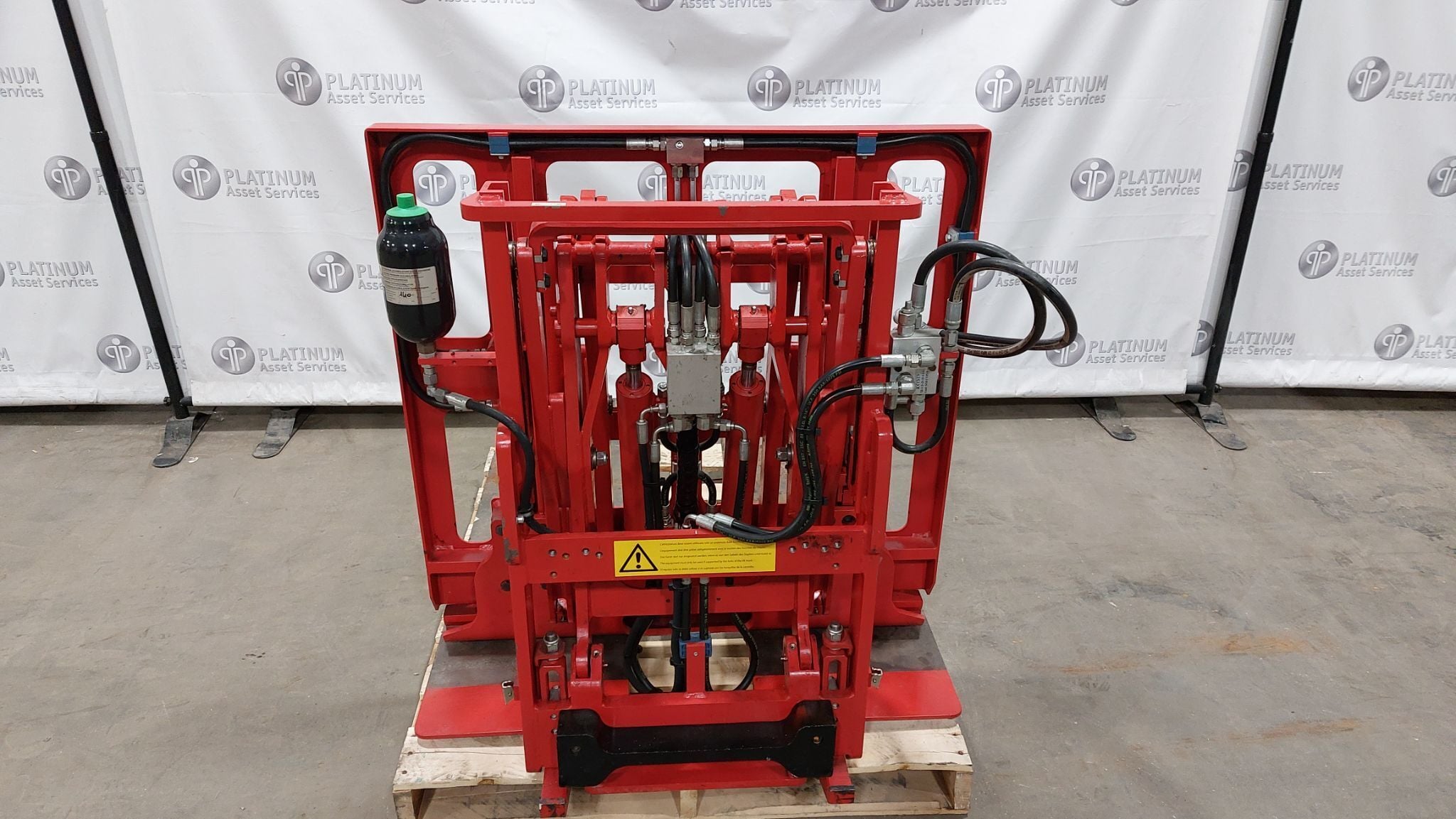 Bolzoni Auramo #PFZE035S1548-34W, 1600 kg, push pull, forklift attachment, 2021 - Image 4