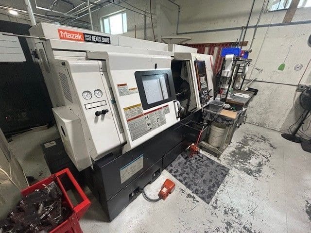 Mazak #Quick-Turn-Nexus-200MS, CNC turning center w/sub spindle & milling, Mazatrol 640T Nexus Control, 26.4" - Image 1
