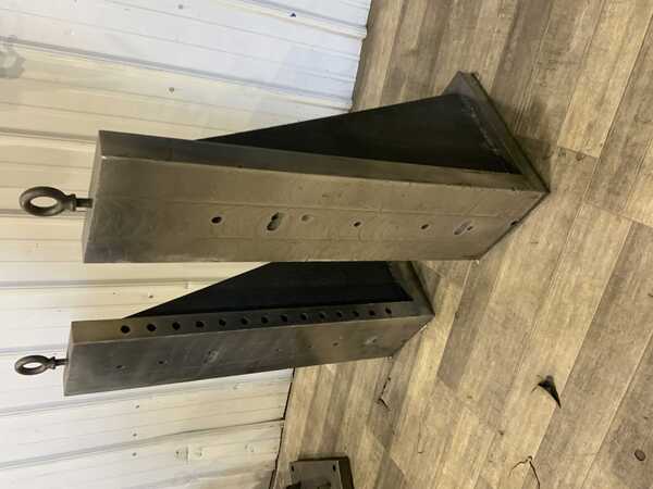 10" x 35-1/4" x 15-3/4" Angle platess, 2" plate face thickness (2 available) - Image 7
