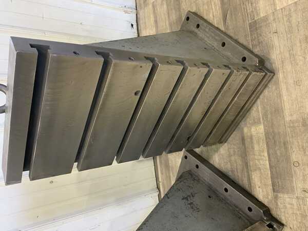 14-1/4" x 34-1/8" x 20-1/4" Angle plates, 2-1/4" plate face thickness (2 available) - Image 5
