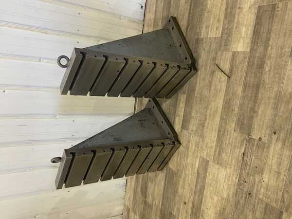 14-1/4" x 34-1/8" x 20-1/4" Angle plates, 2-1/4" plate face thickness (2 available) - Image 6