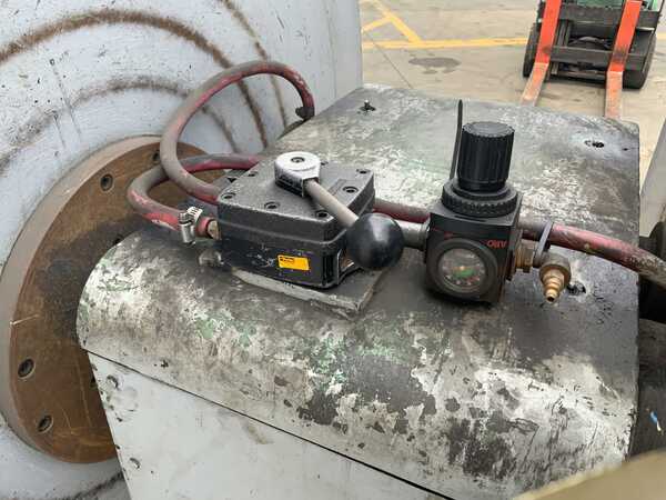 6000 lb. Samco #SUD-6000, double end coil reel, 20" width, 60" outside dimensions, 17.5"-21.5" ID, manual - Image 4