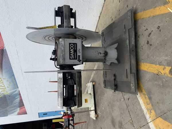 6000 lb. Samco #SUD-6000, double end coil reel, 20" width, 60" outside dimensions, 17.5"-21.5" ID, manual - Image 9