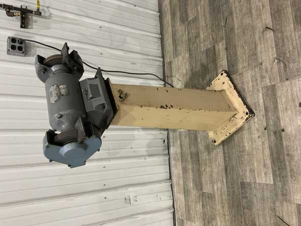 8" General #EG-800, double pedestal g5rinder, part rest, on pedestal, 3/4 HP, 3450 RPM - Image 7