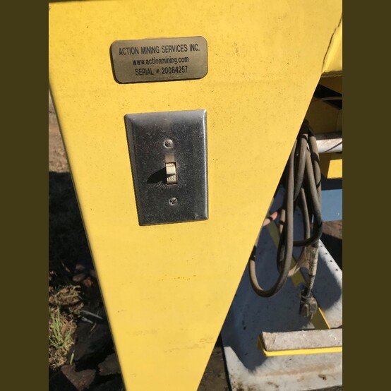 Action Instruments Mining #M7, 1,500 to 2,500 lb/hr Wave Table, Gold Concentrating Table, Never Used (3 - Image 2
