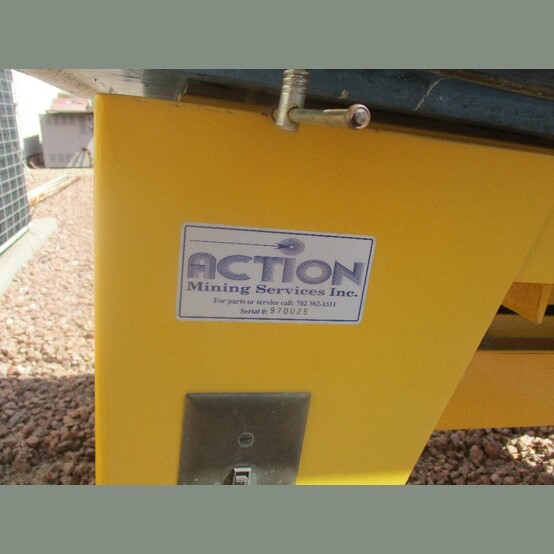 Action Instruments Mining #M7, 1,500 to 2,500 lb/hr Wave Table, Gold Concentrating Table - Image 4