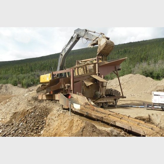 5' x 14' Gold Wash Plant, 100 to 120 YPH, Sluice Box, Tandem Axle Trailer, 480 V. - Image 2