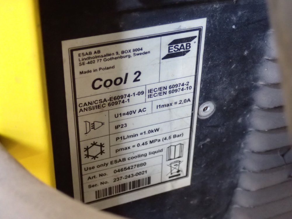 Esab #WARRIOR-500-CC/CV, multi-process welder, 460 V. (2 available) - Image 10