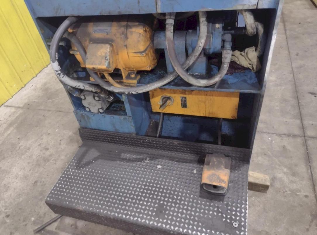 20000 lb. Deltec, hydraulic coil car, 48" wide, self-contained, w/elevation - Image 9