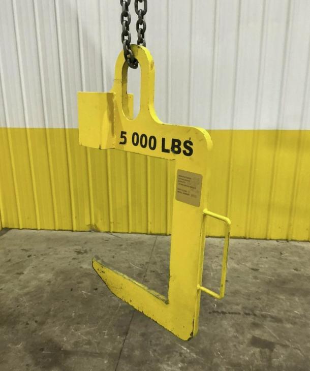 5000 lb. ICHS, coil lifting C-hook, 24" capacity - Image 4