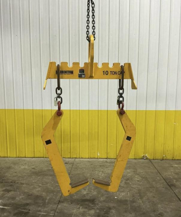 20000 lb. Kito #NACL-10-48, narrow arm coil lift picker, 48" arm, 24" throat, 20"-48" width, 2020 - Image 1