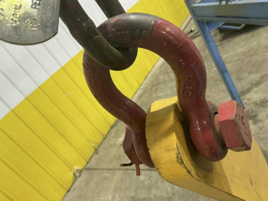 20000 lb. Kito #NACL-10-48, narrow arm coil lift picker, 48" arm, 24" throat, 20"-48" width, 2020 - Image 10