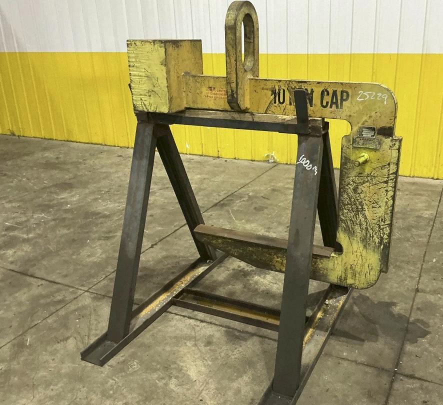 20000 lb. Caldwell #89-10-36, coil lifting C-hook, 36" capacity - Image 5