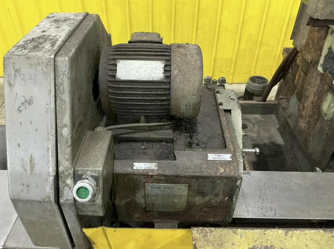 12" x 40" Shigiya #GUA-30-100, outside dimension hydraulic cylindrical grinder, 14" x 2" x 5" wheel, power - Image 2