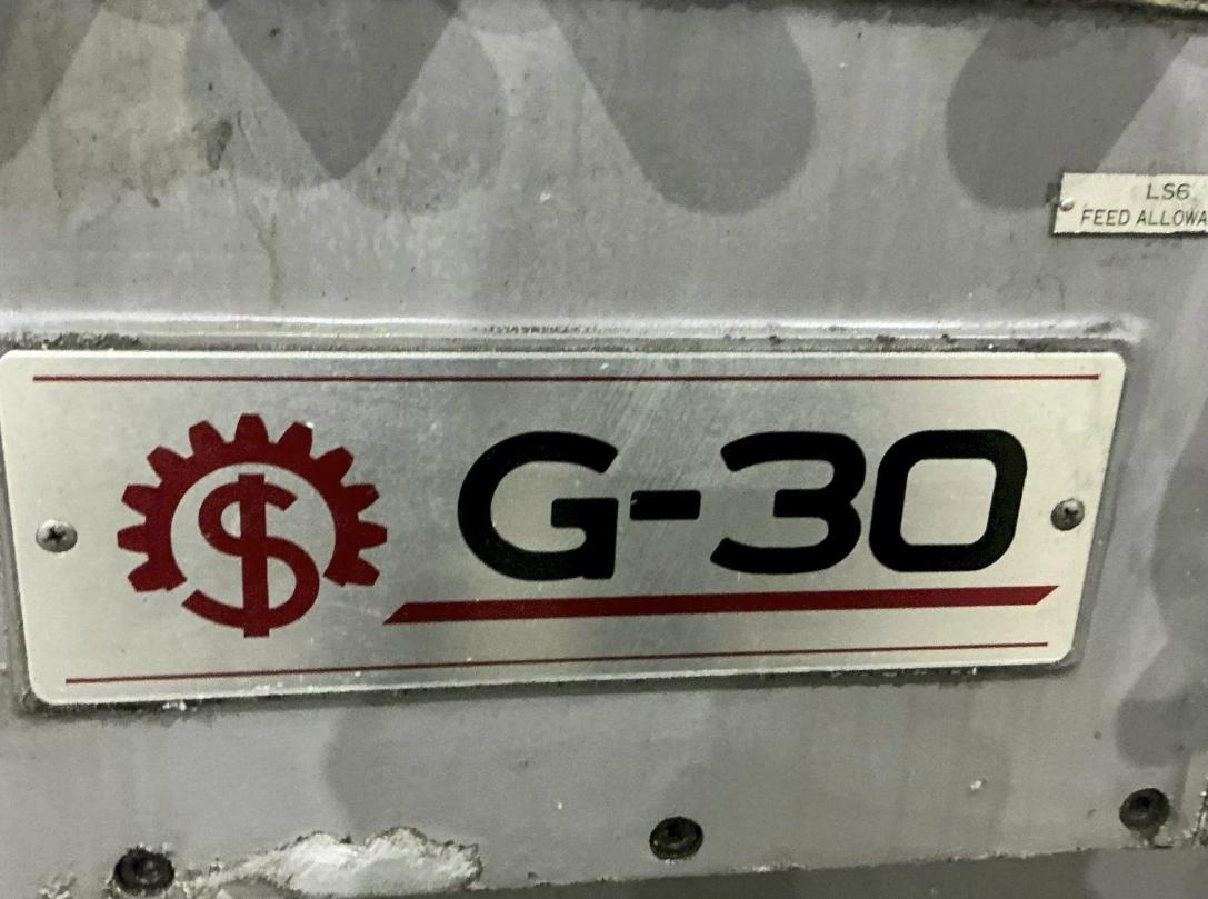 12" x 40" Shigiya #GUA-30-100, outside dimension hydraulic cylindrical grinder, 14" x 2" x 5" wheel, power - Image 7