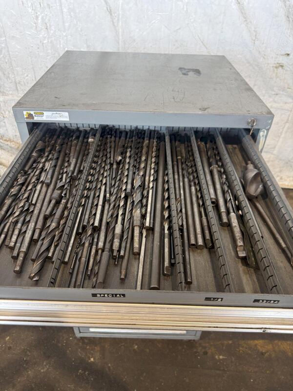 10 Drawer, Stanley Vidmar, industrial storage cabinet - Image 4