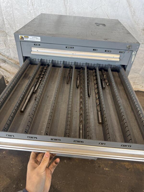 10 Drawer, Stanley Vidmar, industrial storage cabinet - Image 5