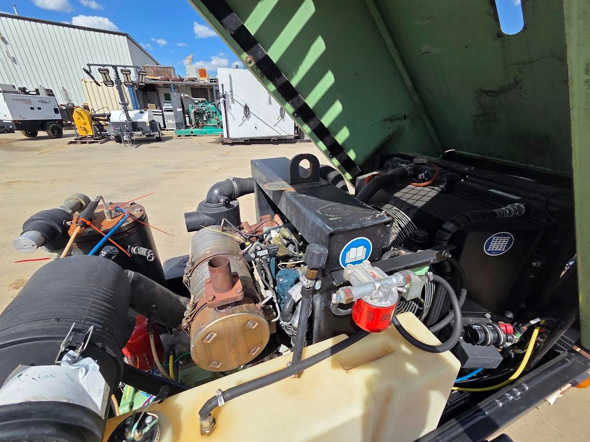 185 cfm, 100 psi, Sullair #185DPQ, air compressor, 49 HP engine, Tier 4 Final, 27 gallon fuel tank, 2017 - Image 6