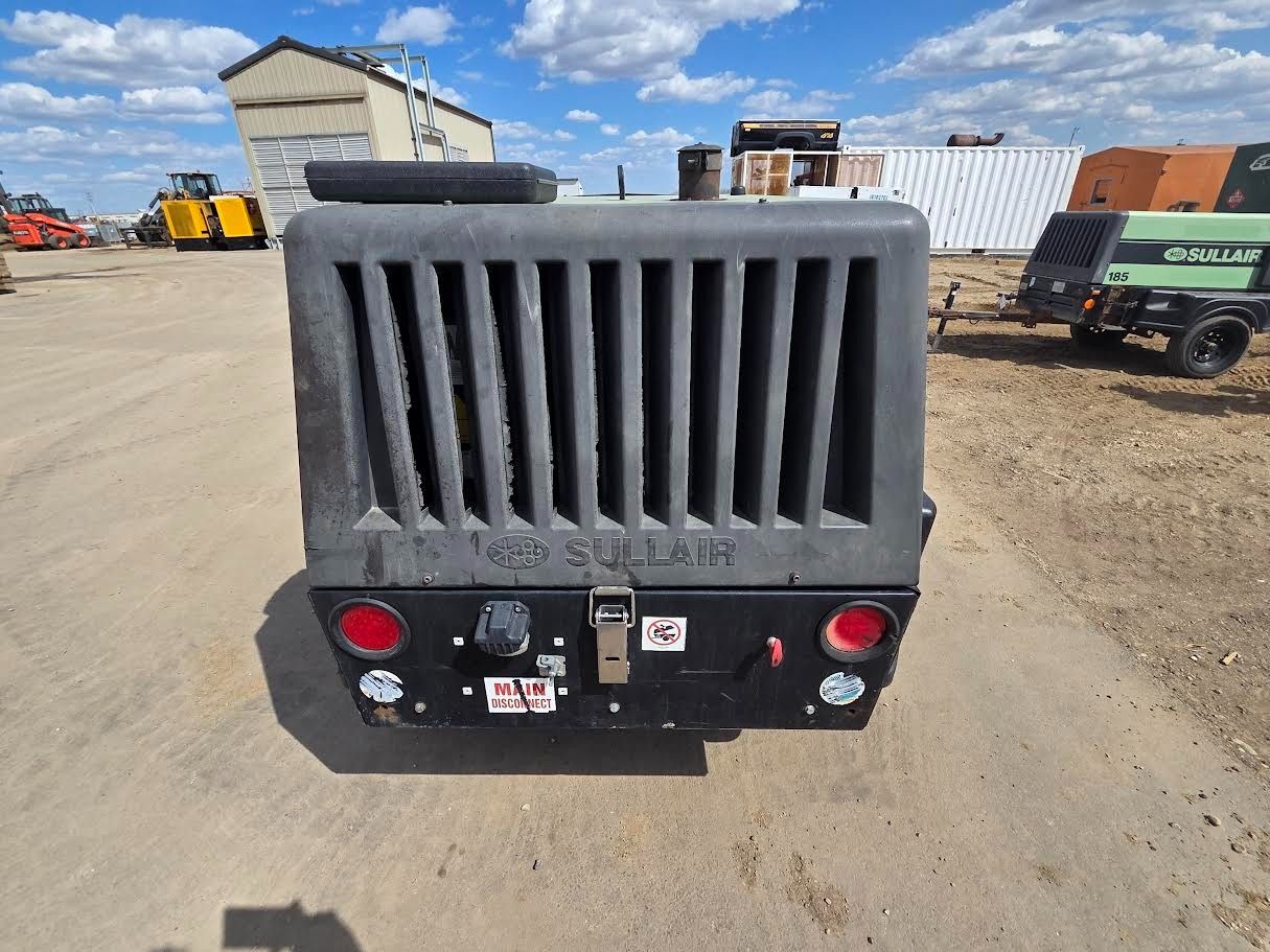 185 cfm, 100 psi, Sullair #185DPQ, air compressor, 49 HP engine, Tier 4 Final, 27 gallon fuel tank, 2017 - Image 8