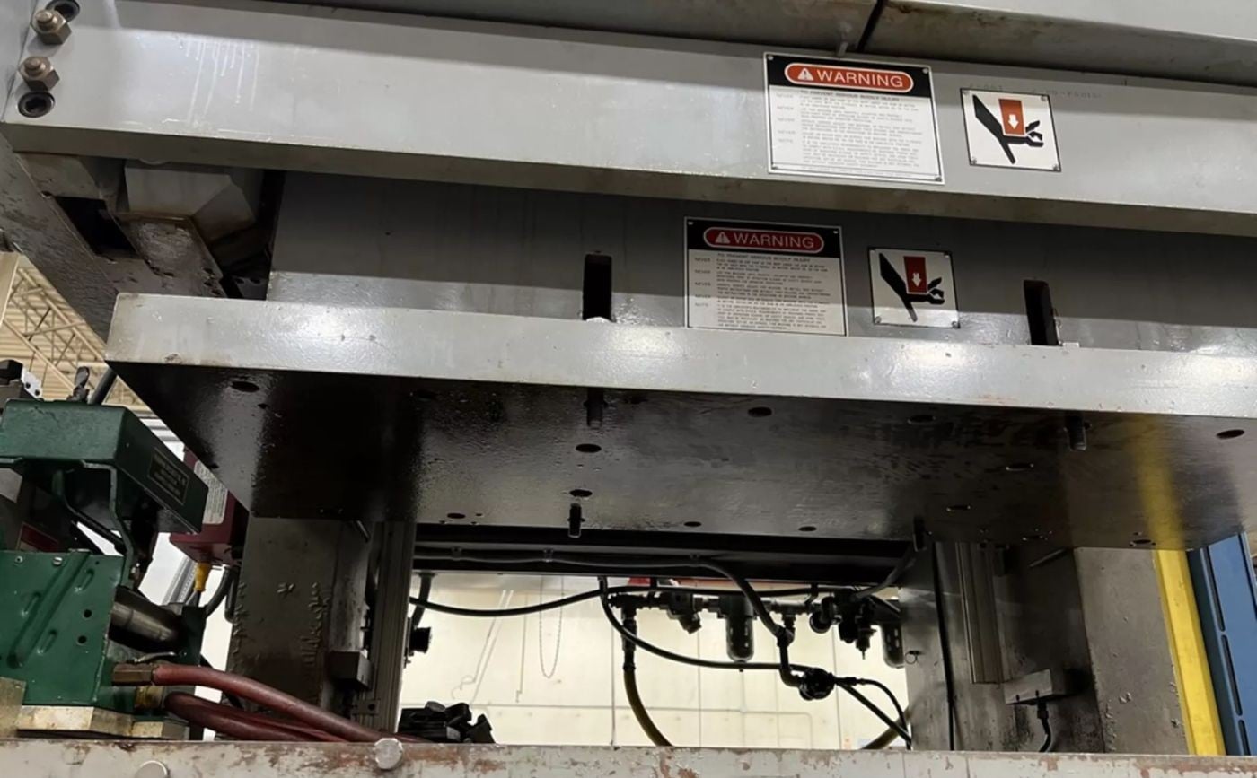 80 Ton, Precision #2-80-56x24 / 80n-g2-obs, Double Point Press, 3" stroke, 14" Shut Height, 120 SPM, 5" adj. - Image 5