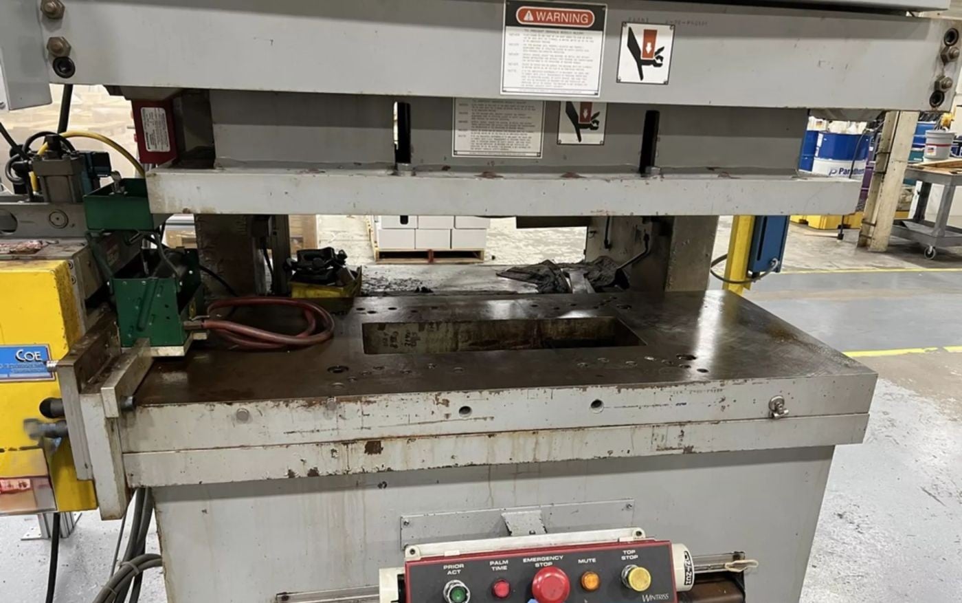 80 Ton, Precision #2-80-56x24 / 80n-g2-obs, Double Point Press, 3" stroke, 14" Shut Height, 120 SPM, 5" adj. - Image 7
