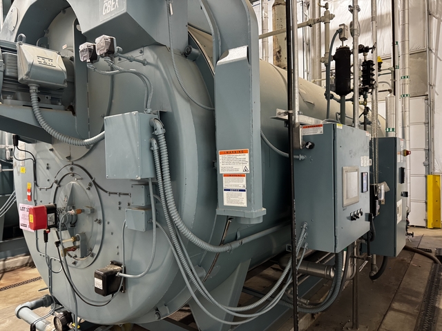 500 HP Cleaver-Brooks #CBEX-2W-700-500-150, firetube boiler, nat gas, 150 psi, 2022 - Image 4